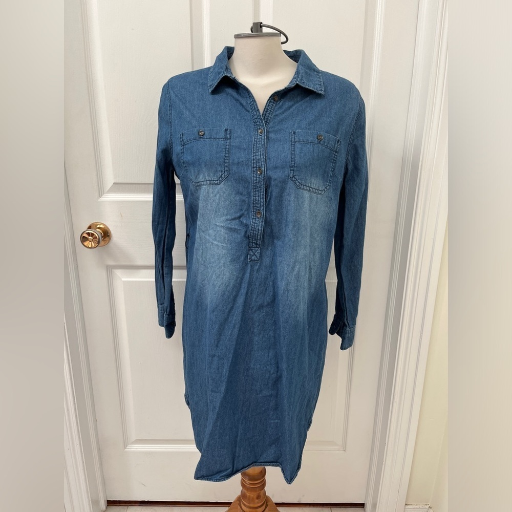 Faded Glory denim dress size 12-14